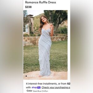Show Me Your Mumu Romance Ruffle Dress